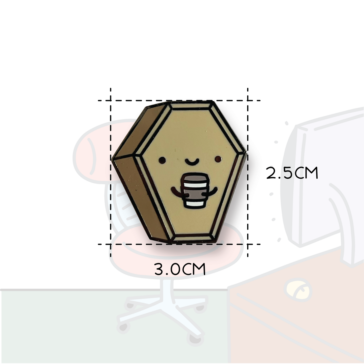 Dead Inside Pin