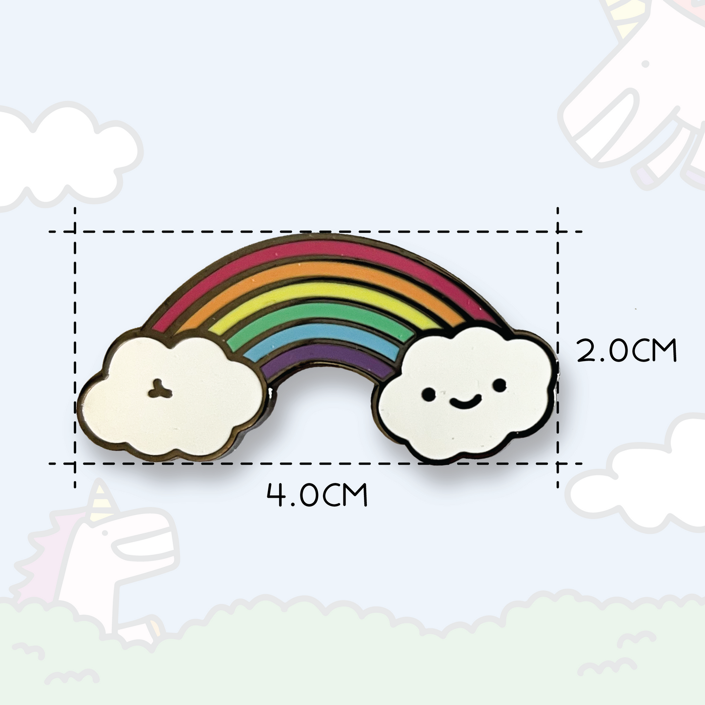 Rainbow Pin